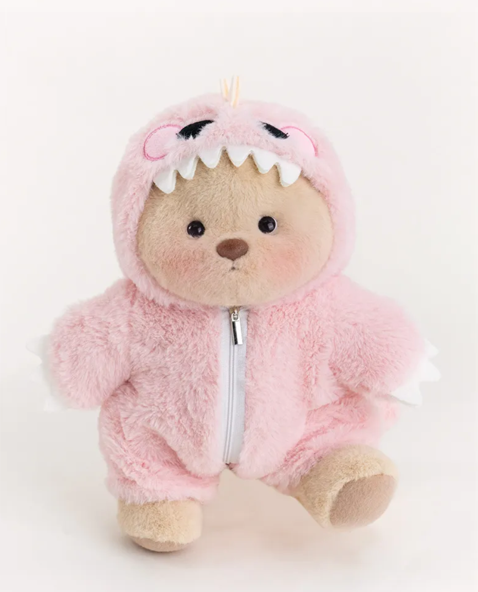 Pink Dinosaur Teddy Bear