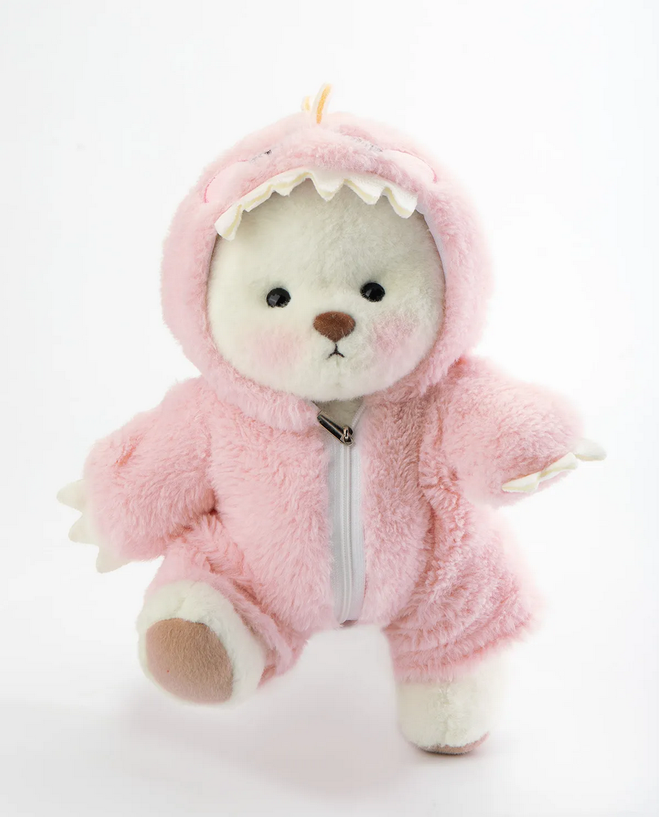 Pink Dinosaur Teddy Bear